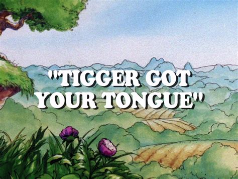 winnie the pooh tigger got your tongue